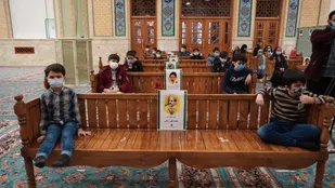 اجرای مراسم مجازی با حضور نونهالان مکتب سلیمانی