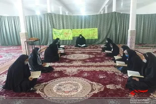 محفل انس با قرآن پایگاه مقاومت بسیج فاضله زابل