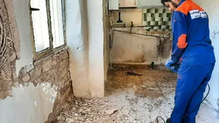 خدمت جهادی بسیجیان پایگاه جوادالائمه(ع) ناحیه مالک اشتر در روستای محروم ملک آباد و رضوان