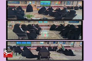 تجدید میثاق بسیجیان با شهدا در سرخه