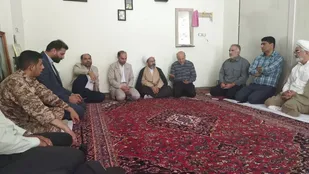 دیدار با خانواده شهیدان مرتضی مدینی و علیرضا ملکیان