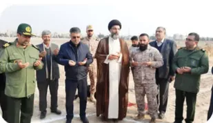 کلنگ زنی ساختمان ستاد سپاه ناحیه پیشوا