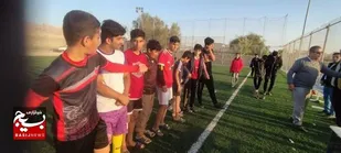 مسابقه چهار جانبه جام فجر در روستای سالم آباد دلوار