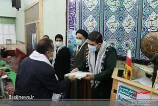 حضور حماسی بسیجیان شهرستان طالقان در نماز جمعه