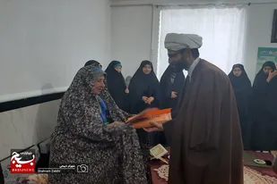 برگزاری یادواره خانگی شهدا در منزل مادر شهید سلیمان ترکمان