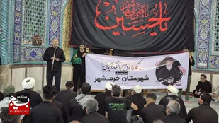 کاروان جانفدایان خرمشهر برای وداع با رهبر شهیدعازم تهران شد