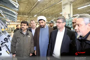 بازدید استاندار همدان از کارخانه کیان&zwnj;کرد ملایر