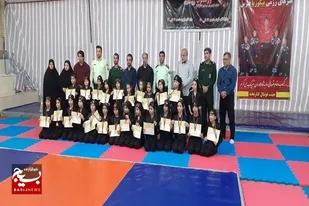 از مدال آوران رزمی کار بخش کنارتخته تجلیل به عمل آمد