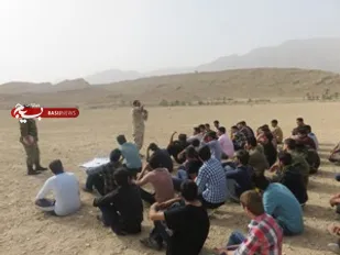 برگزاری اردوی عملی آمادگی دفاعی مدارس ناحیه یک همدان