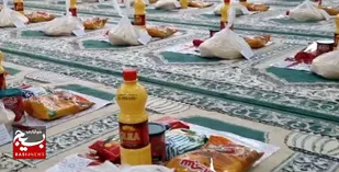 توزیع بسته های فوق العاده معیشتی بین خانواده&zwnj;های محروم در اهواز