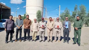 اعزام نخستین کاروان جهادی رسانه&zwnj;ای بسیج سمنان به منطقه چاه شیرین میامی