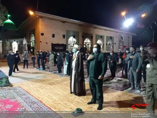 بازدید فرمانده سپاه شیروان از هیئات مذهبی