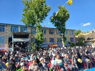 جشن مردمی میلاد امام مهربانی ها در سامان