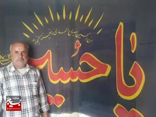 خادم اهل بیت در روستای کریم آباد هندیجان میزبان زائران حسینی