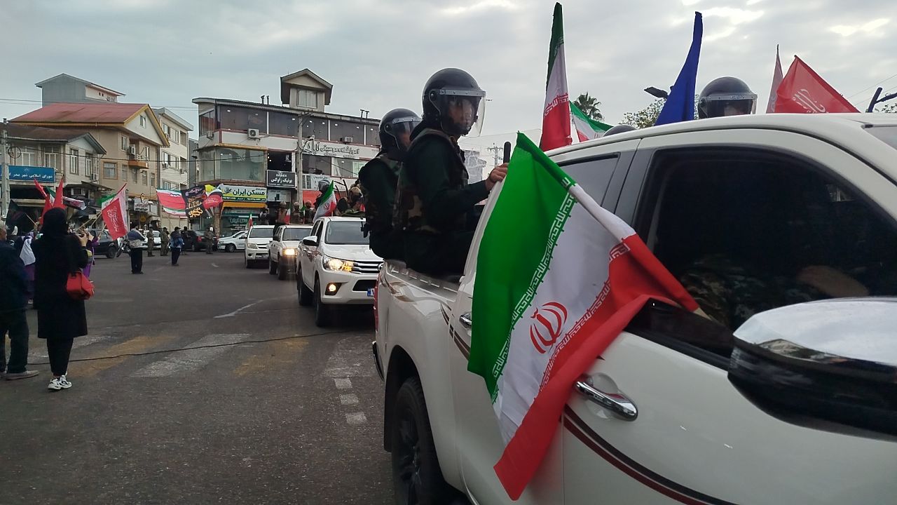 رزمایش گردان‌های امنیتی با هدف نمایش آمادگی دفاعی در بندر کیاشهر برگزار شد