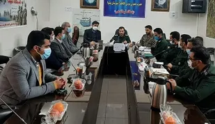 نشست صمیمی مسئولین آموزش وپرورش پیشوا با فرمانده سپاه