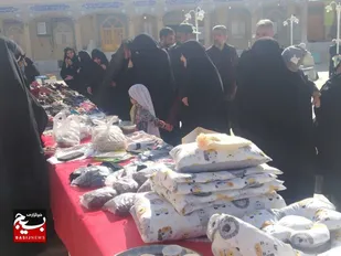 &laquo;بازارچه همدلی&raquo; برای کمک به جبهه مقاومت در بشرویه