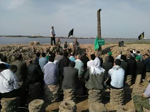 کاروان راهیان نور مینودشت در مناطق عملیاتی جنوب کشور
