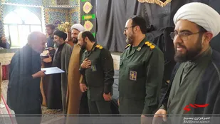 تجلیل از هیئت امنای مسجد امام حسن مجتبی میامی