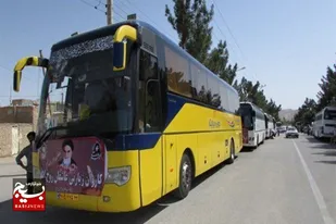 تجدید میثاق و بیعت یک هزار نفر از غرب خراسان رضوی با آرمان های امام راحل و رهبری
