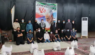 ادای احترام به نیازمندان رامهرمز با کمک های مومنانه جهادی ها