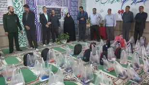توزیع بیش از ۲۵۰ بسته لوازم&zwnj;التحریر و کیف میان دانش&zwnj;آموزان کم&zwnj;برخوردار عباس&zwnj;آباد