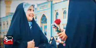 هدیه امام رضا(ع) به دخترانش + فیلم