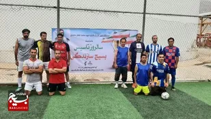 برگزاری مسابقات مینی فوتبال یادواره شهید محمد جعفر سعیدی در شهرستان عسلویه