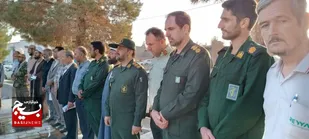 حضور فرمانده سپاه ناحیه شاهرود در بخش بیارجمند+ تصاویر
