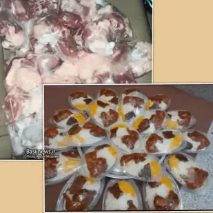 توزیع غذا در بین مناطق محروم به مناسبت رحلت حضرت زینب (س)