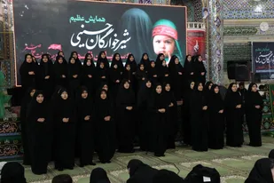 مراسم شیرخوارگان حسینی در شهرکرد+ عکس