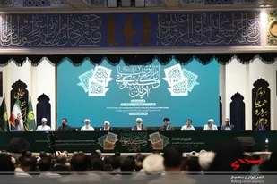 گردهمایی نمایندگان ادیان مختلف در حرم مطهر رضوی