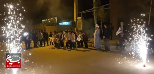حال و هوای شهرها و روستاهای شهرستان هرند در شب ۲۲ بهمن