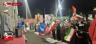 سخنرانی حجت&zwnj;الاسلام بامری در اجتماع شبانه مردم چابهار؛ تبیین بصیرت و ایستادگی در مسیر مکتب انقلاب اسلامی