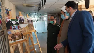 نمایشگاه عکس &laquo;مرد میدان&raquo; برگزار شد