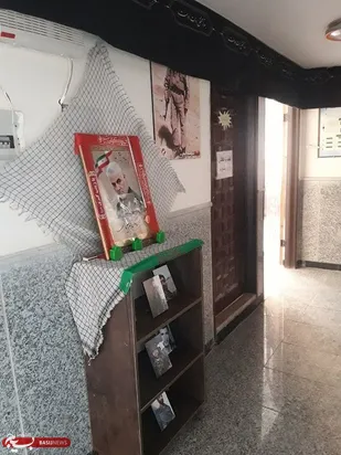 گرامیداشت شهادت حضرت فاطمه (س) از سوی بسیجیان حوزه حضرت آسیه شهر صالحیه