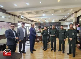 دیدار با فرماندار شهرستان عسلویه به مناسبت هفته دولت