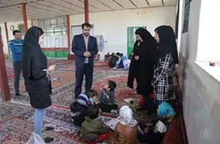 دانشجویان جهادگر مشکلات چهاردولی را به رئیس آموزش و پرورش قروه انتقال دادند