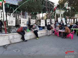 گرامیداشت چهل و دومین بهار انقلاب اسلامی در گلزارشهدای چهارصددستگاه برگزار شد