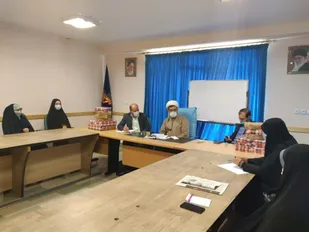 جلسه مربیان امیدان بسیج دانش آموزی حوزه کوثر شاهرود