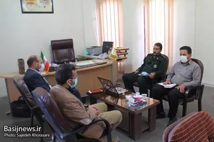 امضای تفاهم نامه همکاری بسیج مساجد و محلات با بسیج دانش آموزی استان سمنان