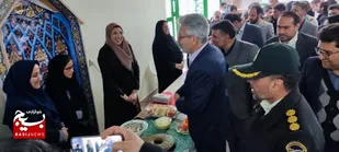 برگزاری جشنواره غذای سالم با شرکت خواهران بسیجی شهرستان درمیان