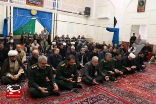 مراسم عزاداری ایام فاطمیه در حسینیه ملاجلیل همدان