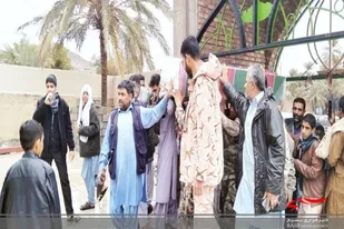 برگزاری مراسم وداع با شهید گمنام در ایرانشهر