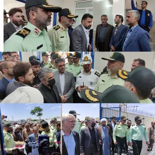 افتتاح ساختمان پلیس راهنمایی و رانندگی شهرستان پیشوا