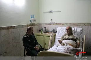دیدار فرمانده سپاه کربلا با جانبازان مرکز توانبخشی امام علی(ع)