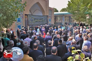 برگزاری دسته عزاداری نیروهای نظامی و انتظامی در اشتهارد+تصاویر