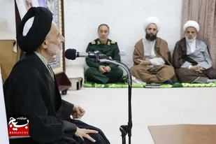 دیدار فرمانده و کارکنان سپاه انصارالرضا(ع) با نماینده ولی فقیه در خراسان جنوبی