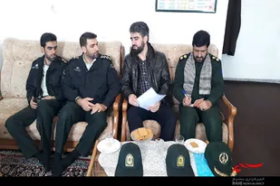 جلسه تعامل مسئول عقیدتی سیاسی ناجا و نمایندگی ولی فقیه در سپاه بهار