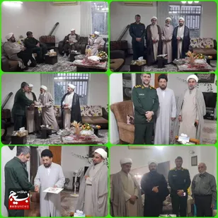 فرمانده سپاه چالوس به دیدار ایثارگران رفت